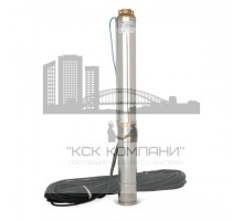 Скважинный центробежный насос 3JNR-65/3, 53 л/мин, Н-65 м, ?-3", каб.15 м