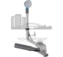 Слив-перелив  Uniflex 150.520.21.1 полуавтомат Хром