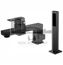 Смеситель GB6008 на борт ванны, черный