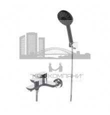 Смеситель для ванны GZ21031-C черный/хром