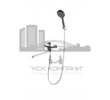 Смеситель для ванны GZ21041-C черный/хром