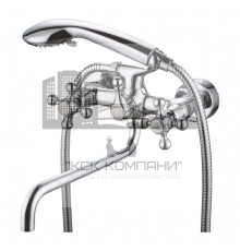 Смеситель для ванны (душевой набор) c длинным гусаком KOSTANTIN GZ09041