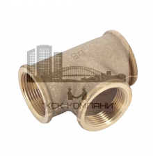 Тройник 264284 равнопроходной ВР 1 1/4", бронза (Виега)