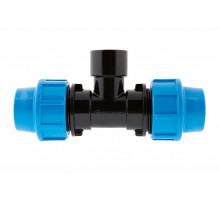 Тройник комбинированный 25 мм х 3/4” Мх25 с внутренней резьбой (Jeelex)