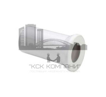 Труба фановая прямая отвод 110/250 мм (Виега)