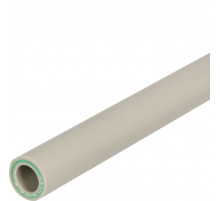 Труба полипропиленовая  40 х 6,7 мм армированная стекловолокном 107040Z