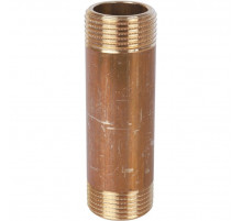Удлинитель латунный резьбовой НН 3/4"x80 мм
