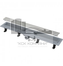 Желоб водоотводящий APZ9-Simple 850 мм с решеткой и опорами 