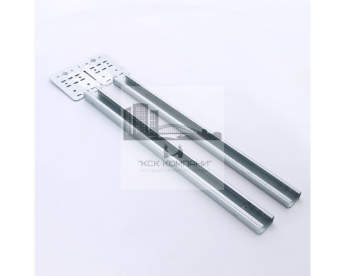 Планка раздвижная монтажная 40-60 см Britclips, 59491624 (Валравен)