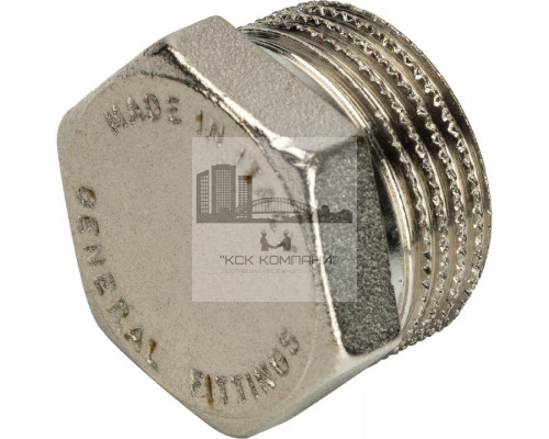 Заглушка НР 3/4, никелированная