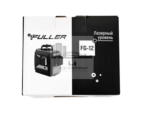 Лазерный уровень/нивелир  FG-12 3 на 360, 12 лучей, в кейсе, Зеленый луч