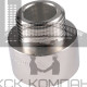 Переходник ВН 1/2x3/8, никелированный