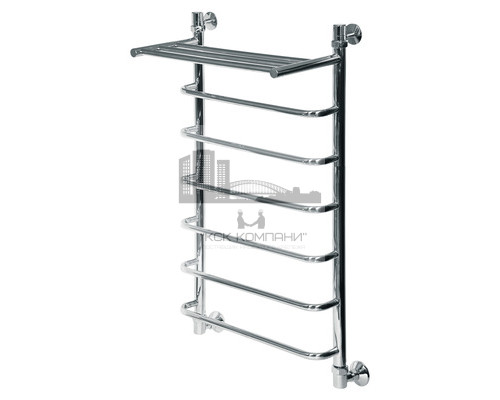 Водяной полотенцесушитель Л90 ВП 1000x600 7 с полкой