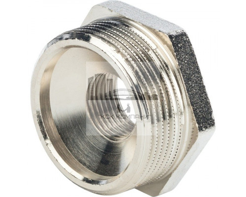 Футорка внутренняя / наружная 1 1/4x1/2, никелированная