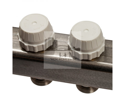 Коллектор из нержавеющей стали с расходомерами на 11 контуров SMS 0917 000011