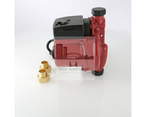 Циркуляционный насос VRS12/9G для повышения давления DN15 подъем 7 м 160 мм с гайками (Валтек)