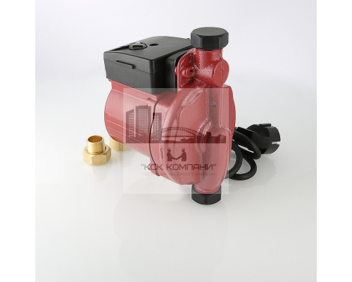 Циркуляционный насос VRS12/9G для повышения давления DN15 подъем 7 м 160 мм с гайками (Валтек)