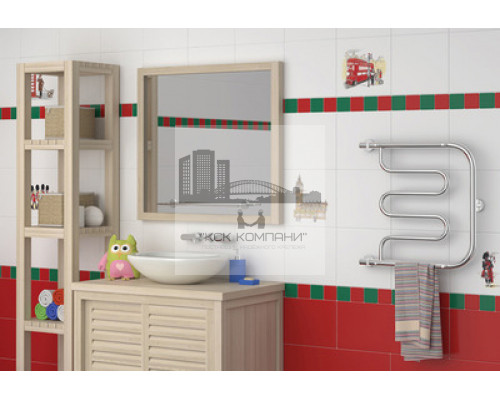 Водяной полотенцесушитель Сунержа Лира 600x600 00-0011-6060 (Sunerzha)