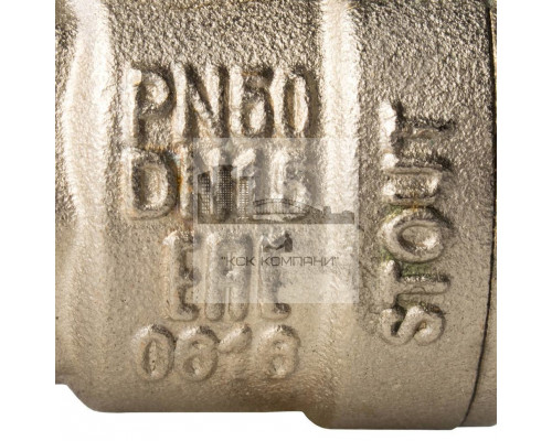 Кран шаровой полнопроходной ВР/НР 1/2, ручка бабочка