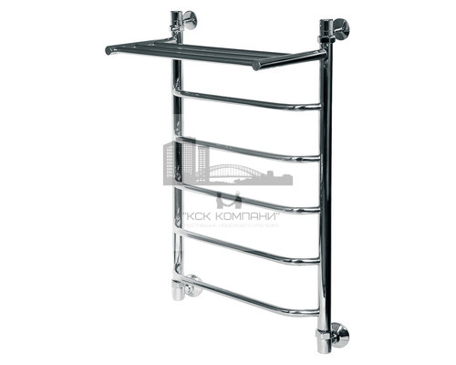 Водяной полотенцесушитель Trapezium ЛТ ВП 800x400 6 с полкой