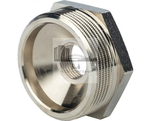 Футорка внутренняя / наружная 1 1/2x1/2, никелированная