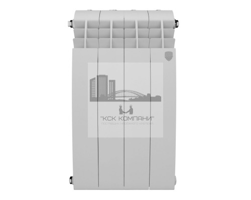 Радиатор биметаллический Biliner 500 x4 Bianco Traffico, боковое подключение