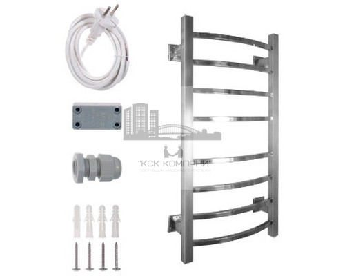 Электрический полотенцесушитель  GRAND 800x400