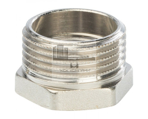 Футорка внутренняя / наружная 1x3/4, никелированная