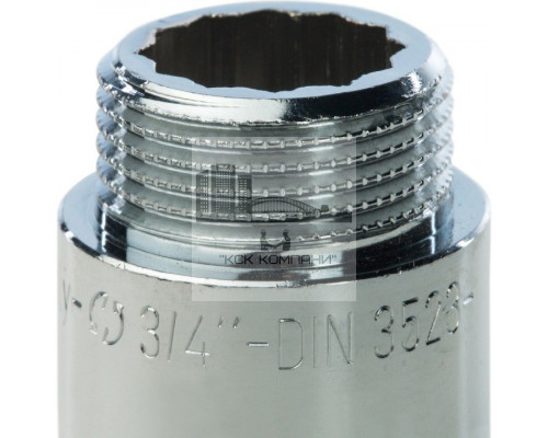 Удлинитель внутренняя / наружная 3/4x30 мм, хромированный