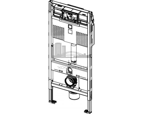 Инсталляция ТЕСЕ 9300302 для установки подвесного унитаза (Теце)