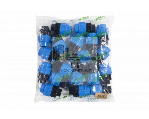 Муфта комбинированная 32 мм x 3/4 М с внутренней резьбой (Jeelex)