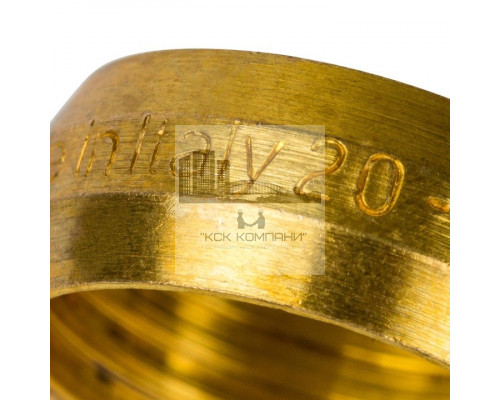 Резьбозажимное соединение SFC-0020-002020 для труб PE-X 20х2,0х3/4