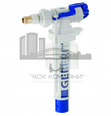 Арматура для бачка унитаза  240.717.00.1: впускной клапан тип 380, подвод воды сбоку, 3/8", ниппель из латуни