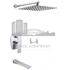 Душевая система Liniear 59077, скрытого монтажа