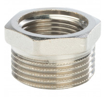 Футорка внутренняя / наружная 1"x3/4", никелированная