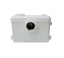 Канализационный насос KNS-6001 150 л/мин, Н-9.5, с ножами для унитаза/душевой кабины/раковины (приемник нержавейка)