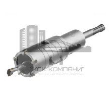 Коронка SDS-Plus 40 мм по бетону буровая в сборе для перфоратора, СТК-03500040 