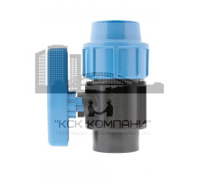 Кран шаровой 32 мм х 1" М (Jeelex)