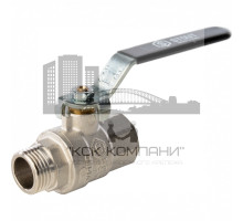 Кран шаровой полнопроходной ВР/НР 1/2", ручка рычаг 