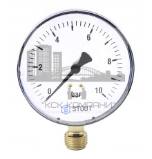 Манометр ф50 мм. 0-6 бар 