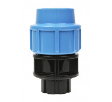 Муфта комбинированная 32 мм x 3/4" М с внутренней резьбой (Jeelex)