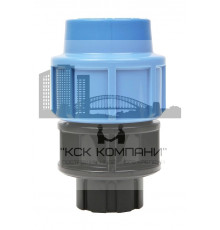 Муфта комбинированная 32 мм x 3/4" М с внутренней резьбой (Jeelex)