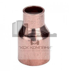 Муфта переходная 115180 однораструбная медная под пайку 35х18 (Виега)