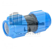 Муфта соединительная Политэк 50010032 для ПНД труб 32 мм (Politek)