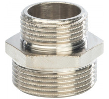 Ниппель НН переxодной 1 1/4"x1", никелированный