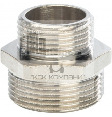 Ниппель НН переxодной 1 1/4"x1", никелированный