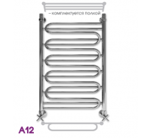 Полотенцесушитель водяной ЭРАТО А12 ВП 1200x400, с верхней полкой (Erato)