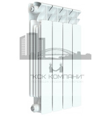 Радиатор биметаллический Base 500 x4, боковое подключение 