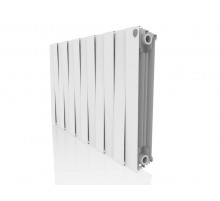 Радиатор биметаллический Pianoforte 500 x12 Bianco Traffico, боковое подключение