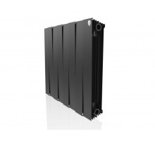 Радиатор биметаллический Pianoforte 500 x8 Noir Sable, боковое подключение